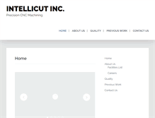 Tablet Screenshot of intellicut.us